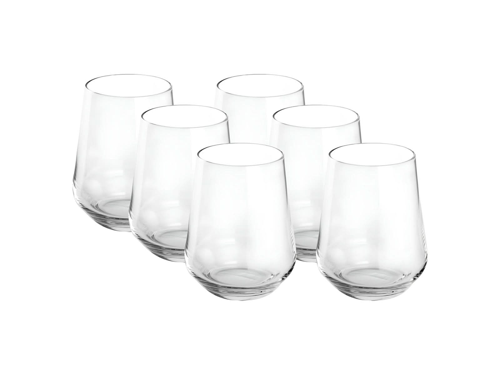 Vaso de Vidrio Anaranjado Warenhouse