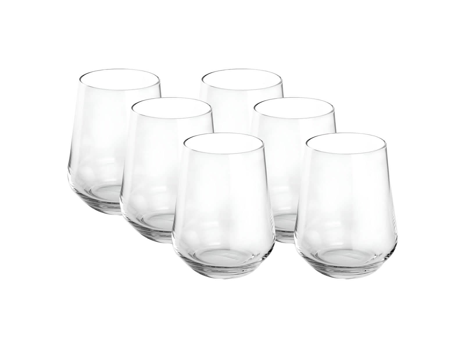 Vaso de Vidrio Anaranjado Warenhouse