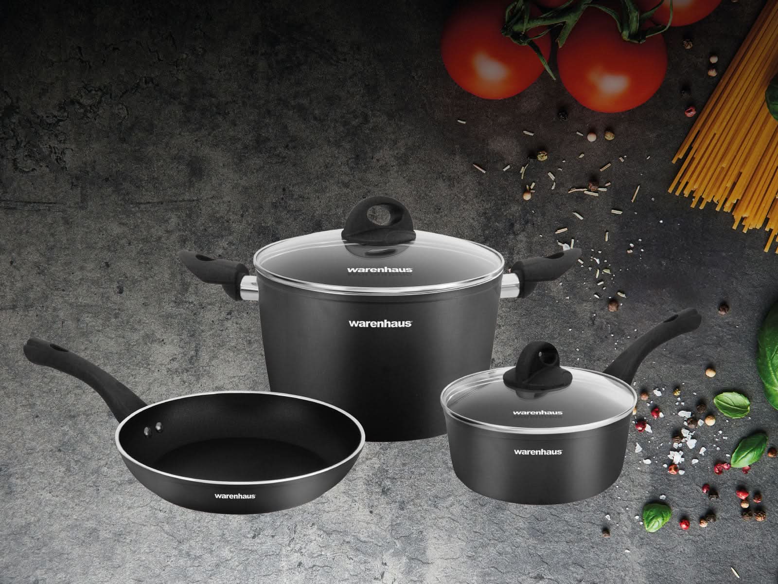 Set de Cocina 5Pzs Inducción Warenhaus