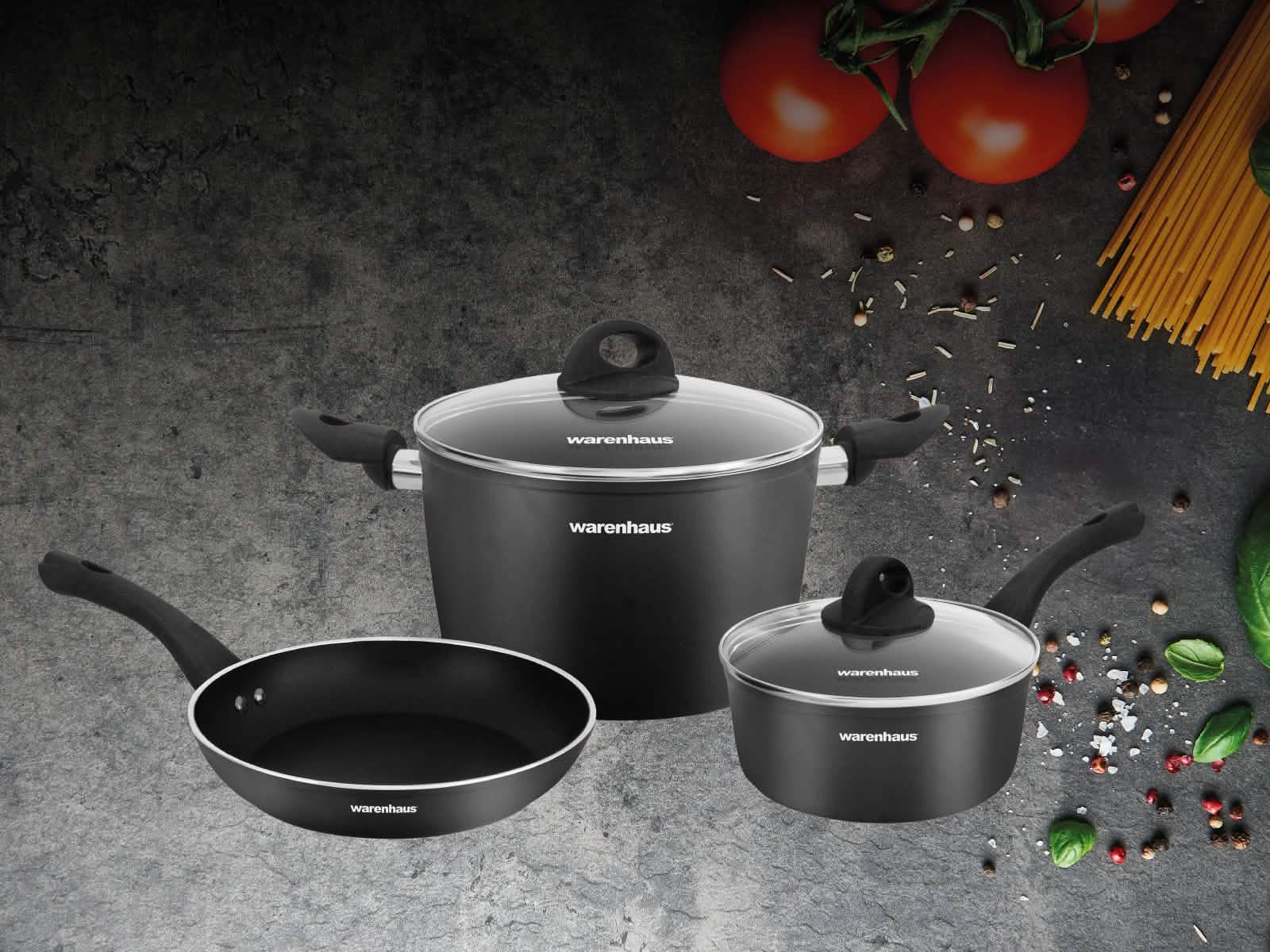 Set de Cocina 5Pzs Inducción Warenhaus