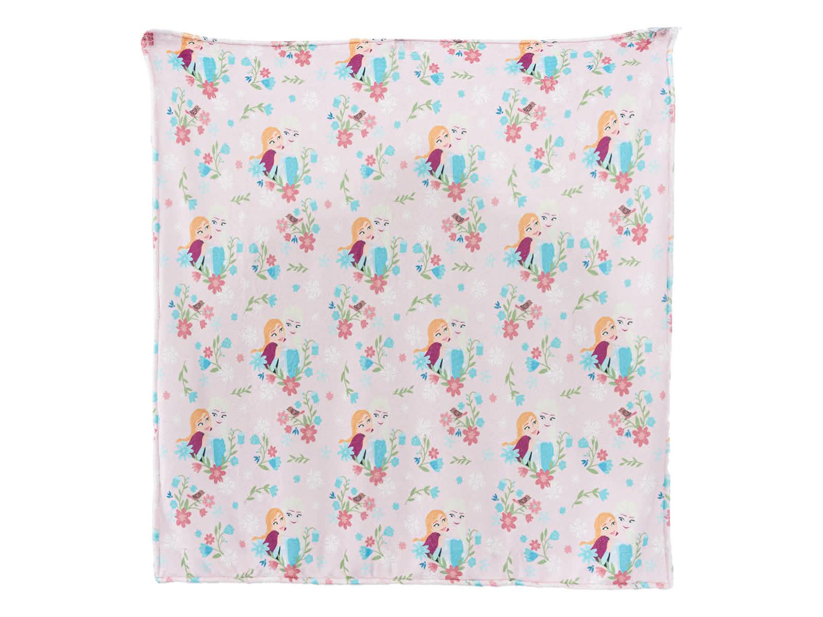 Cobija Frozen Elsa y Anna Rosada