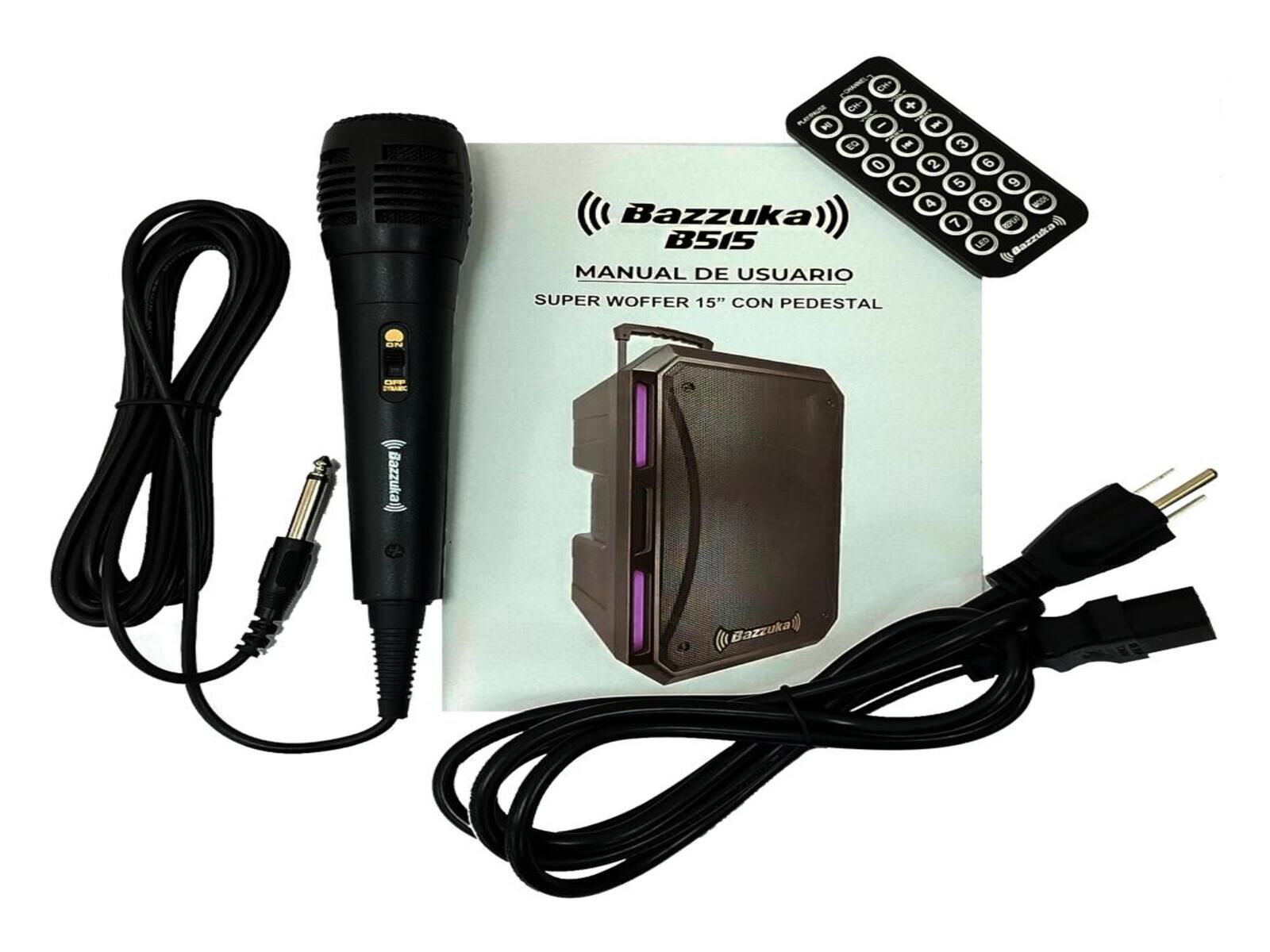 Parlante Activo Amplificado B515 Bazzuka