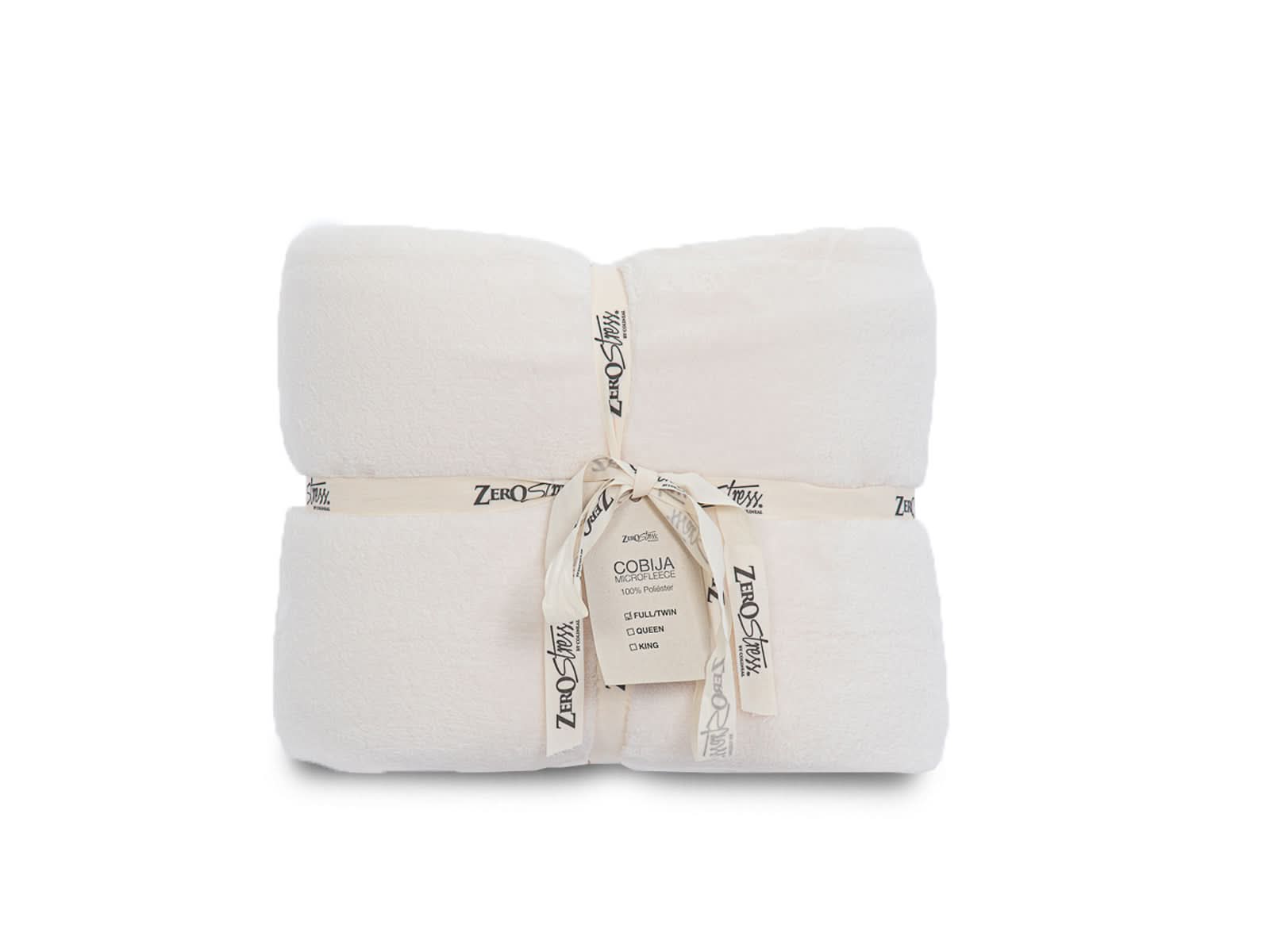 Cobija Microfleece Llana #Color_Beige