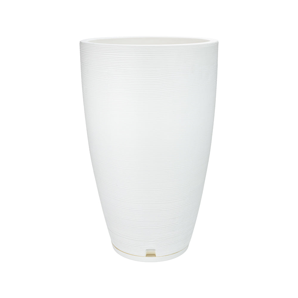 Maceta Amsterda Graffiato 35 x 65 cm C/Blanco