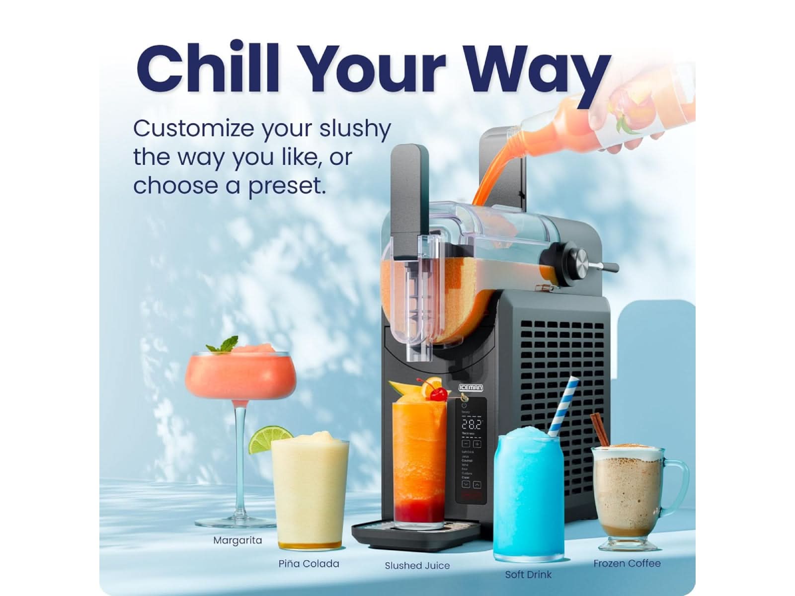 Maquina de Granizados 1.4 L Iceman