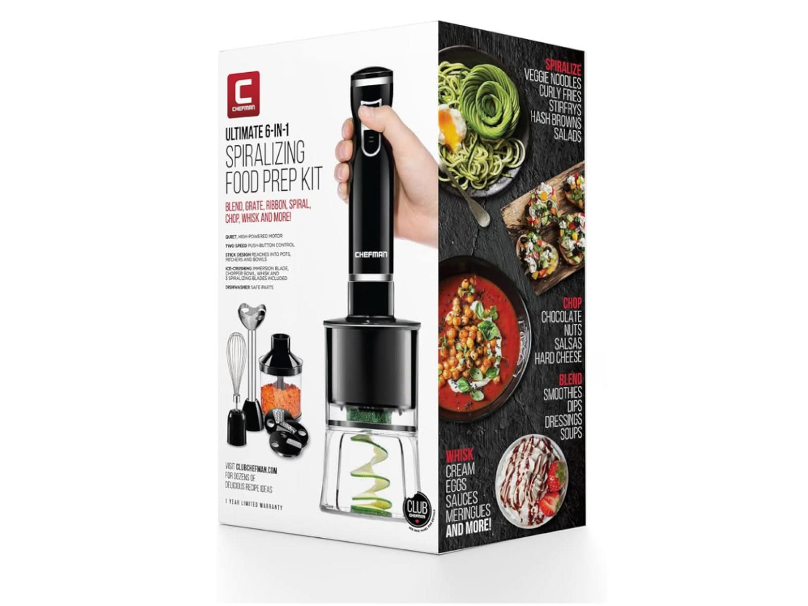 Batidora de Inmersion Chefman