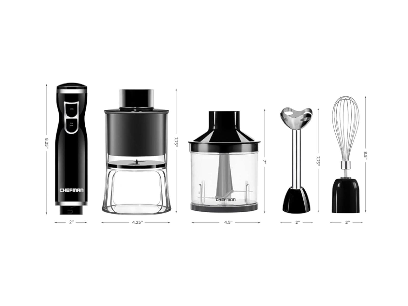 Batidora de Inmersion Chefman