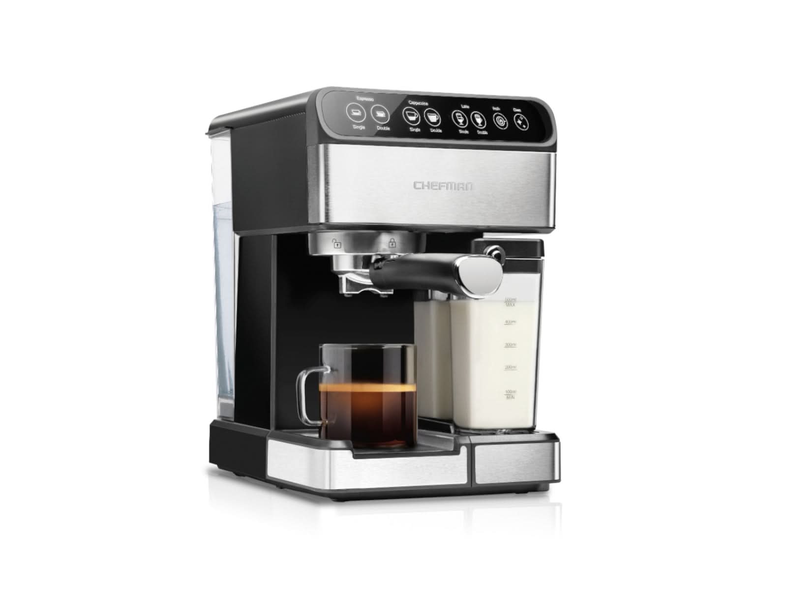Cafetera Expreso Capuchino Late Chefman 6 En 1 Alti
