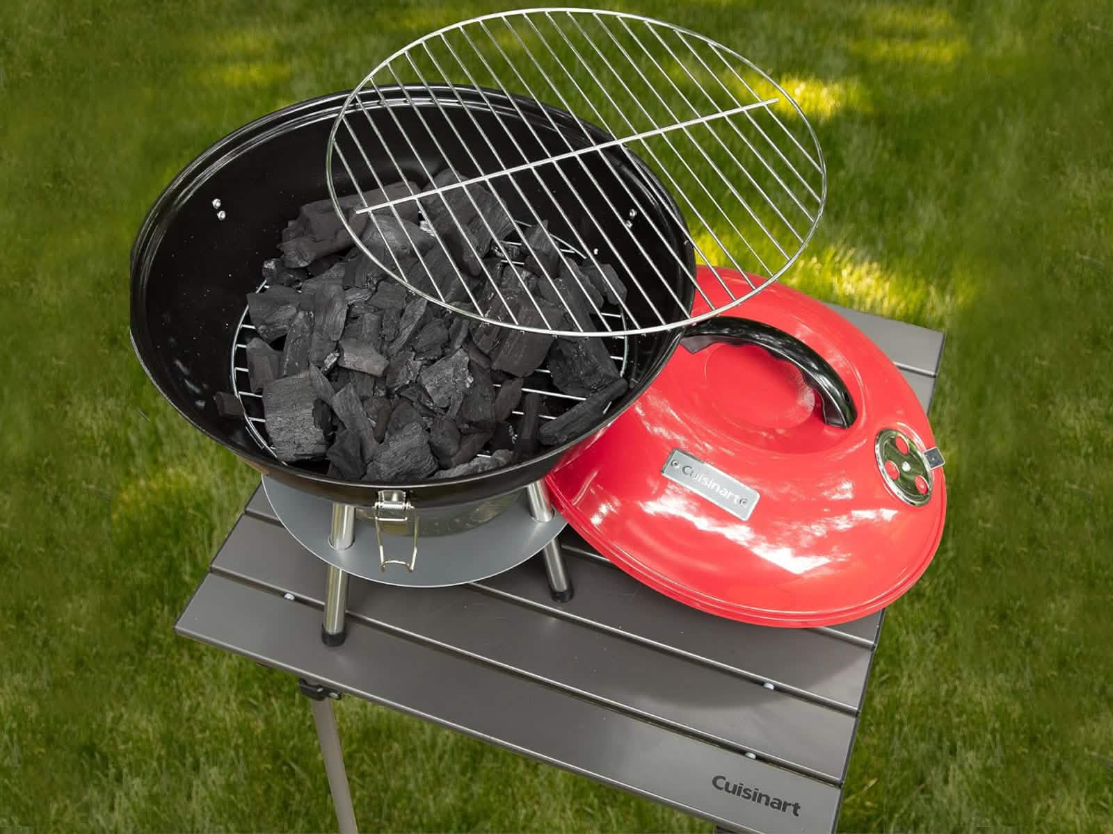 Parrilla De Carbón Cuisinart Portatil