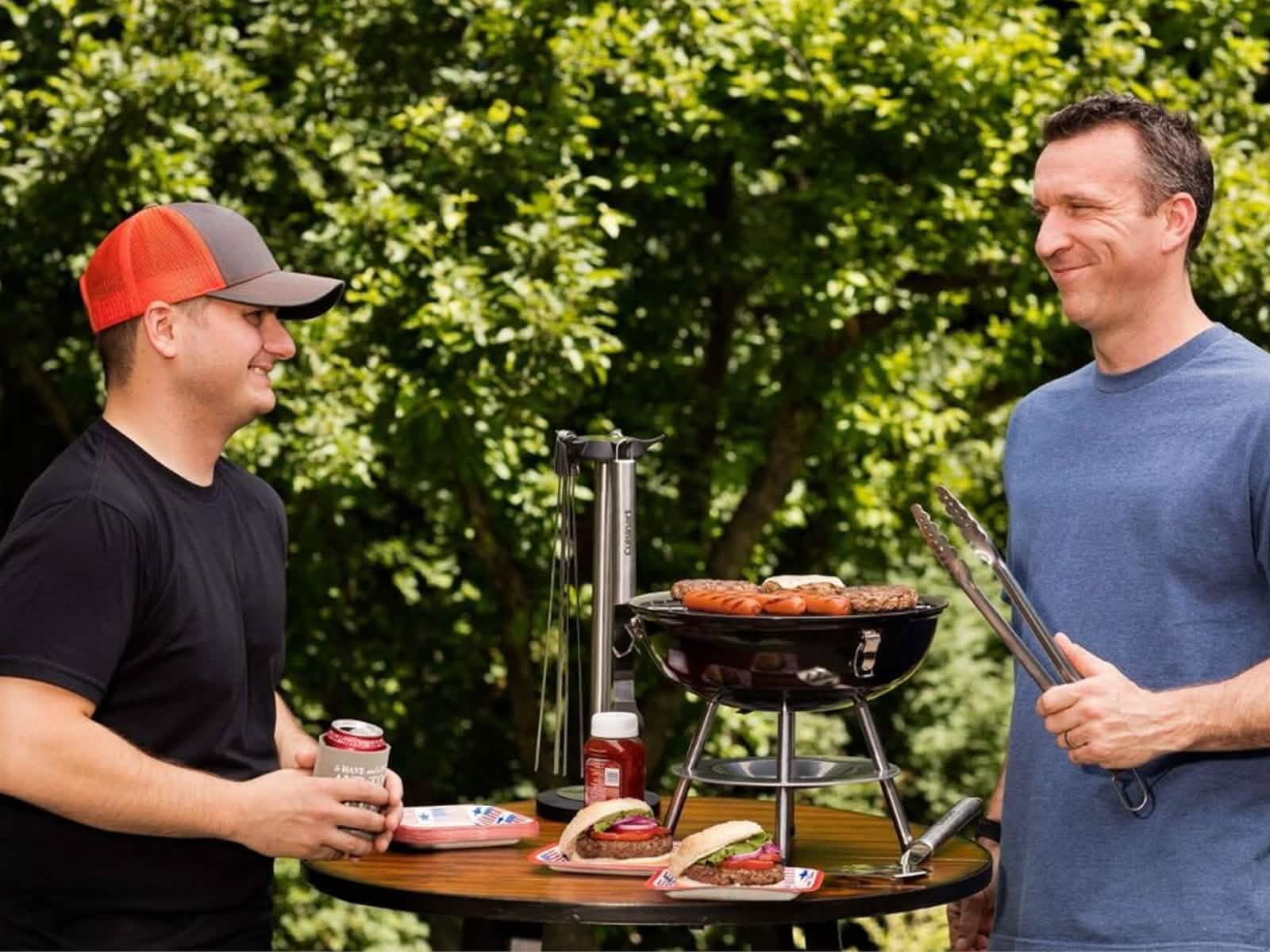 Parrilla De Carbón Cuisinart Portatil