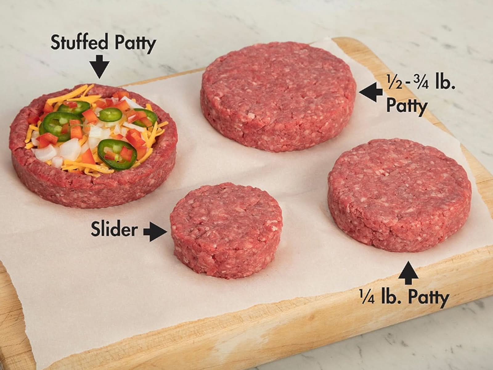 Prensa Para Hamburguesas Rellenas Cuisinart