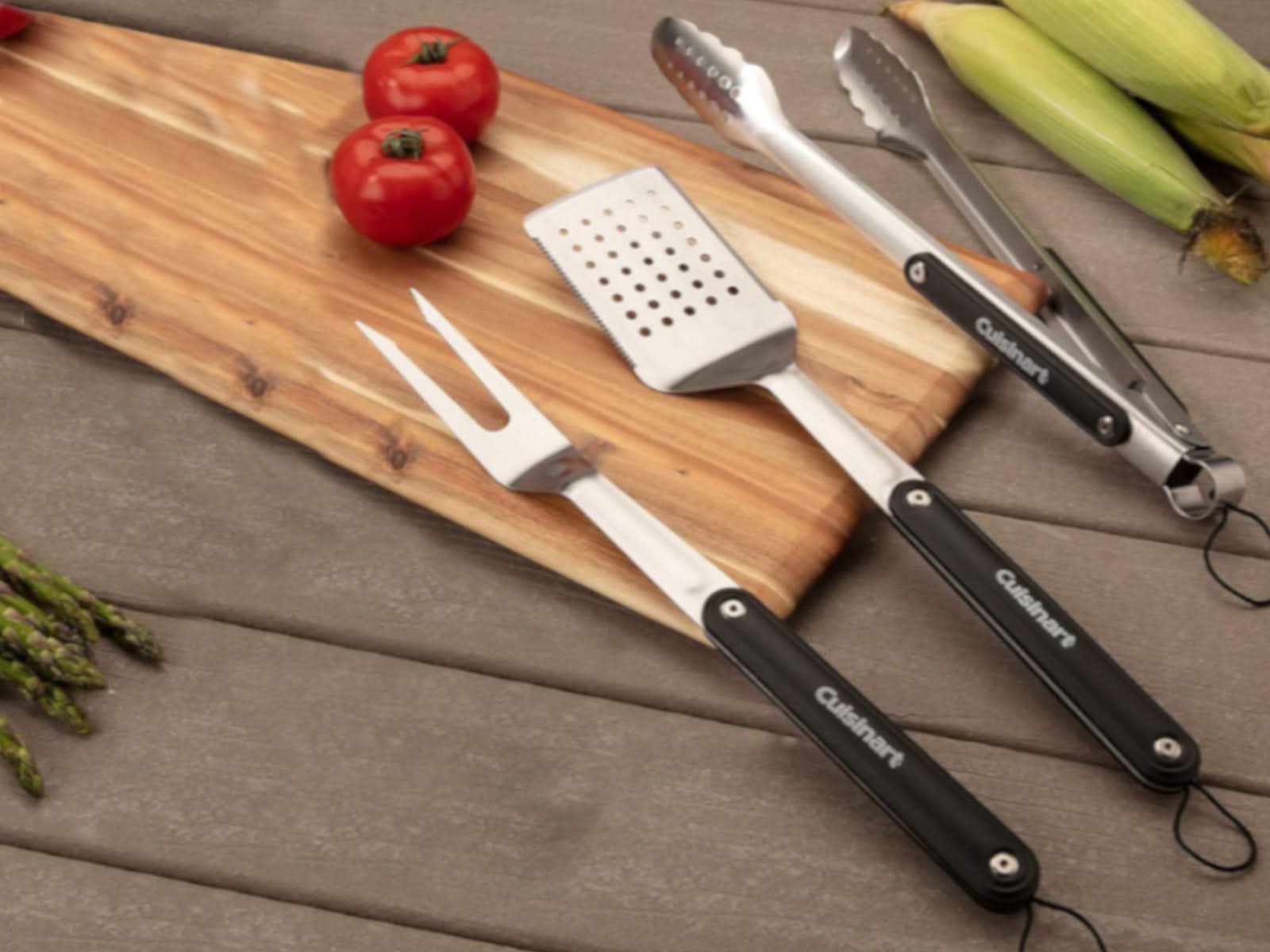 Set Herramientas Cuisinart Para Parrilla 3 Piezas
