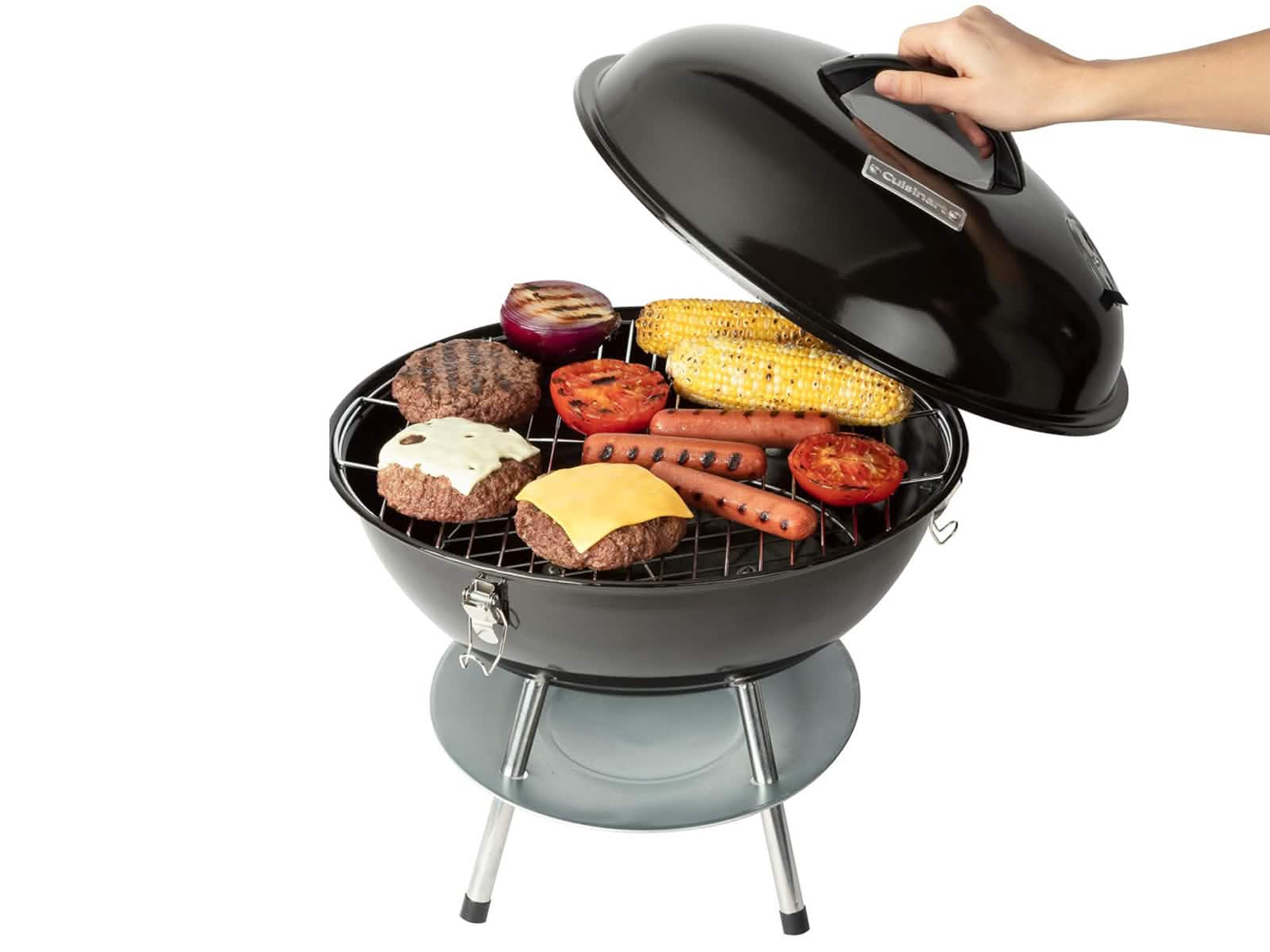 Parrilla De Carbón Cuisinart Portatil 16