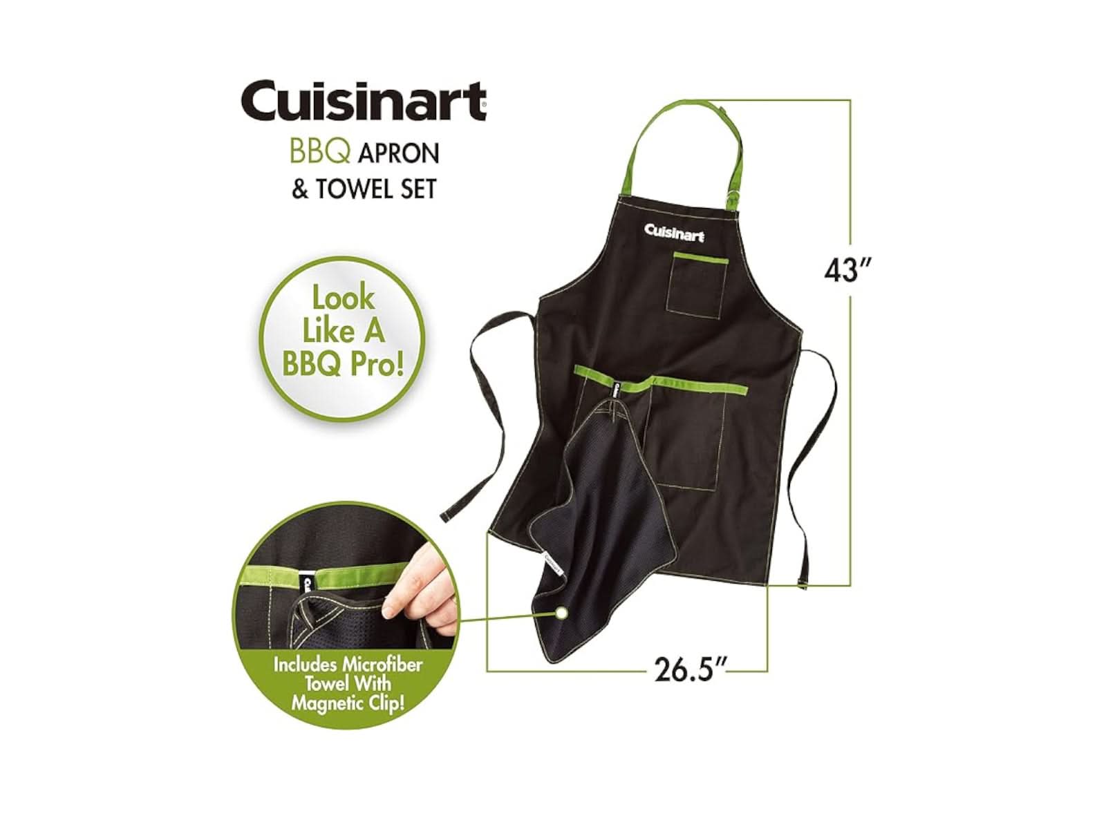 Delantal Parrillero Cuisinart