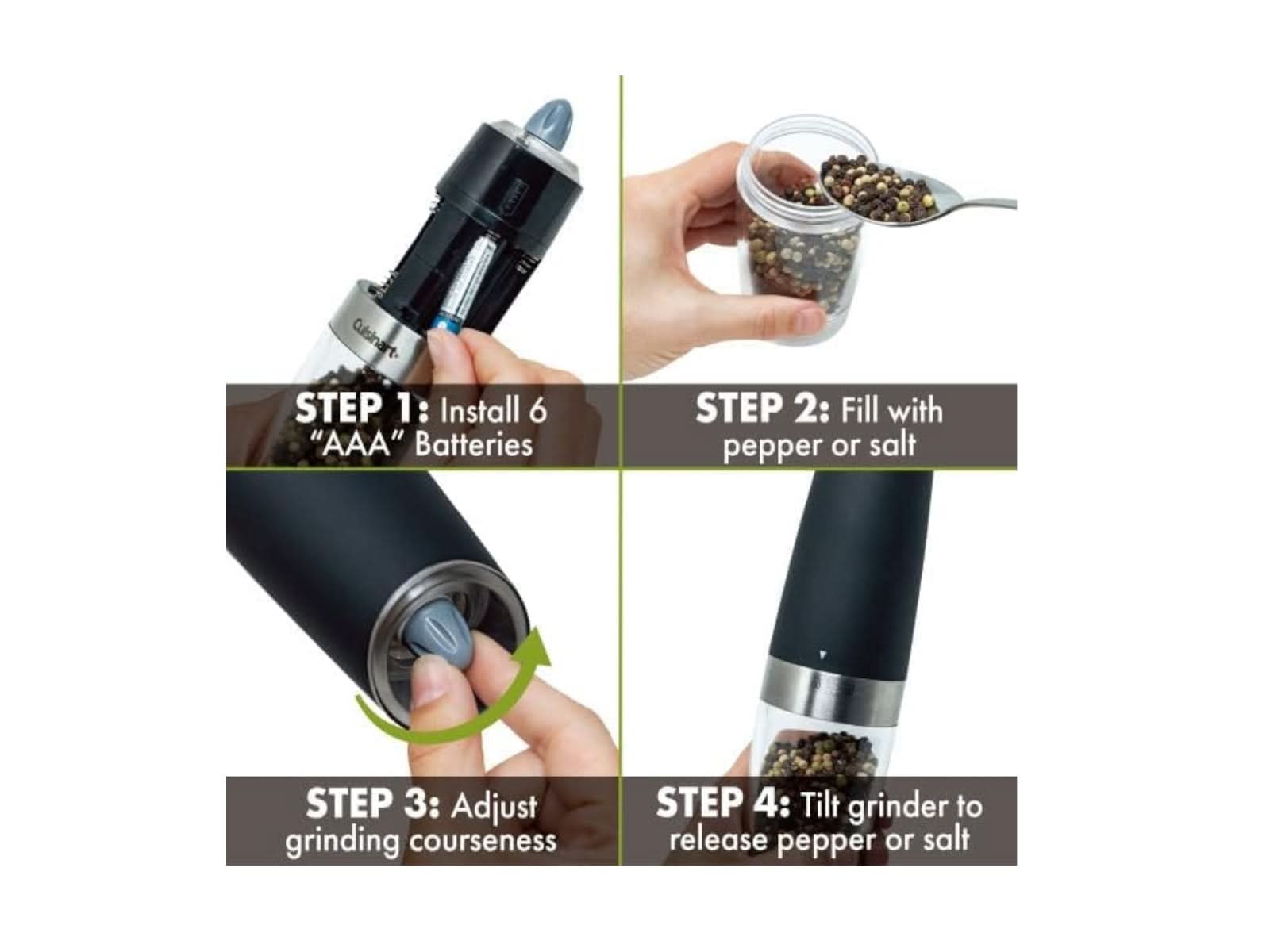 Molino Sal Y Pimienta Cuisinart