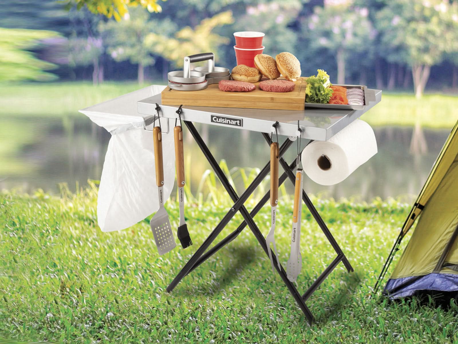 Mesa de Preparacion Plegable Cuisinart