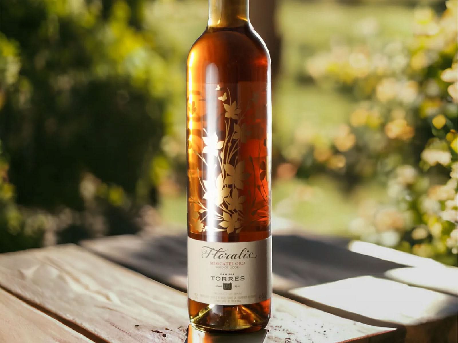 Licor De Vino Torres Floralis Moscatel Oro Familia Torres