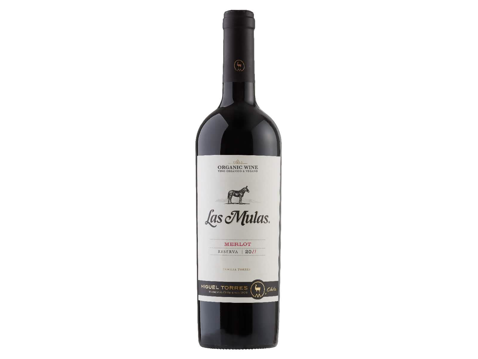 Vino Las Mulas Merlot Miguel Torres