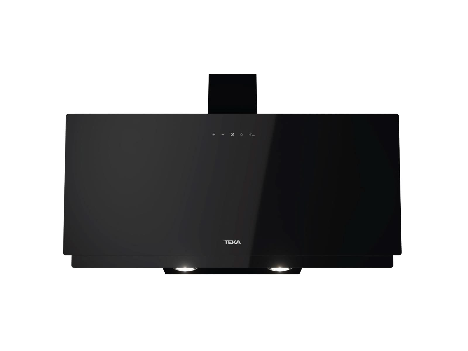 Campana Vertical Cristal Frontal Negrodvn 94030 TCL BK Teka