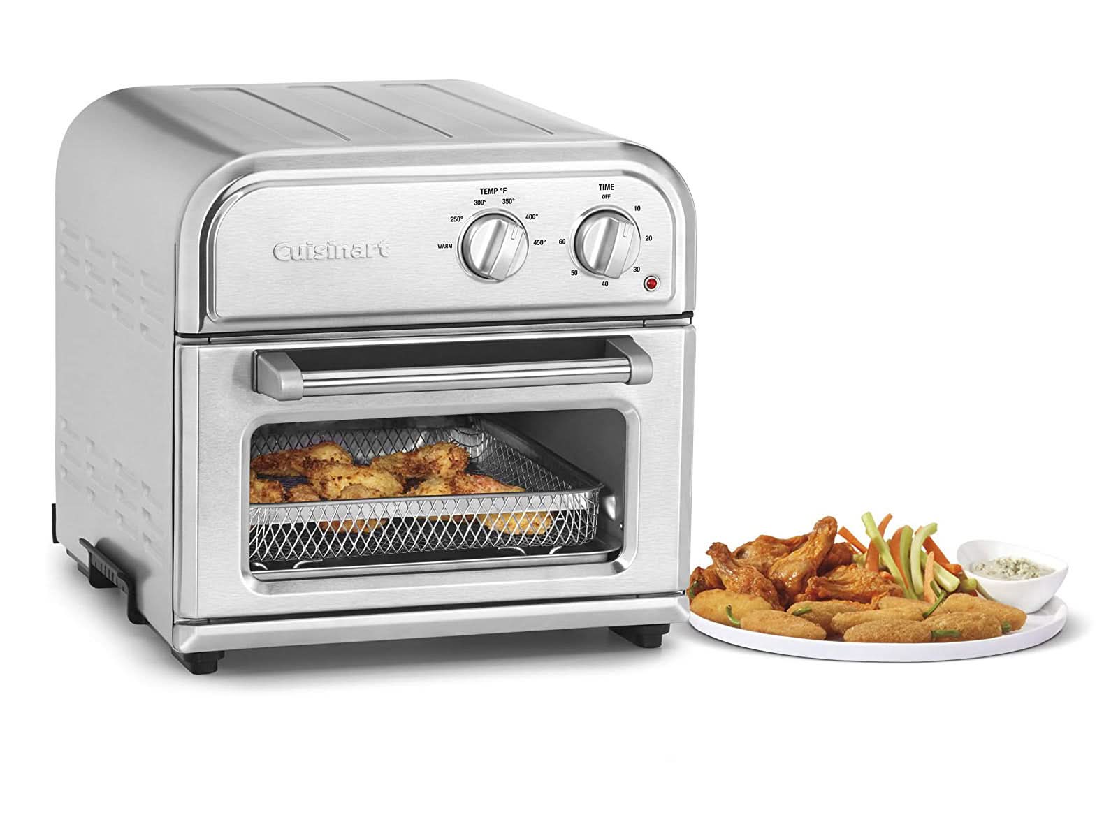 Horno tostador airfryer 2.5lb temporizador CuisinArt