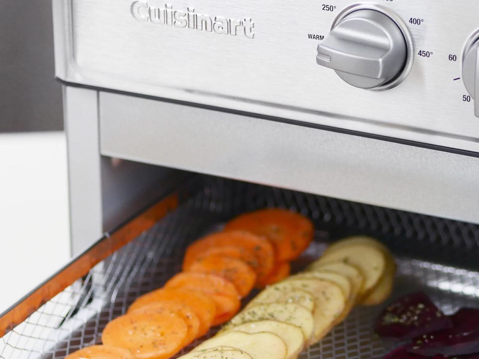 Horno tostador airfryer 2.5lb temporizador CuisinArt