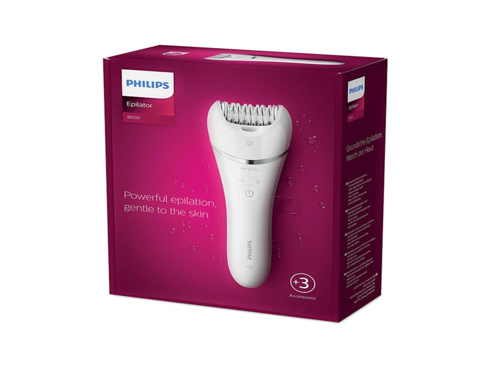 Depiladora Satinelle 3 Accesorios Philips