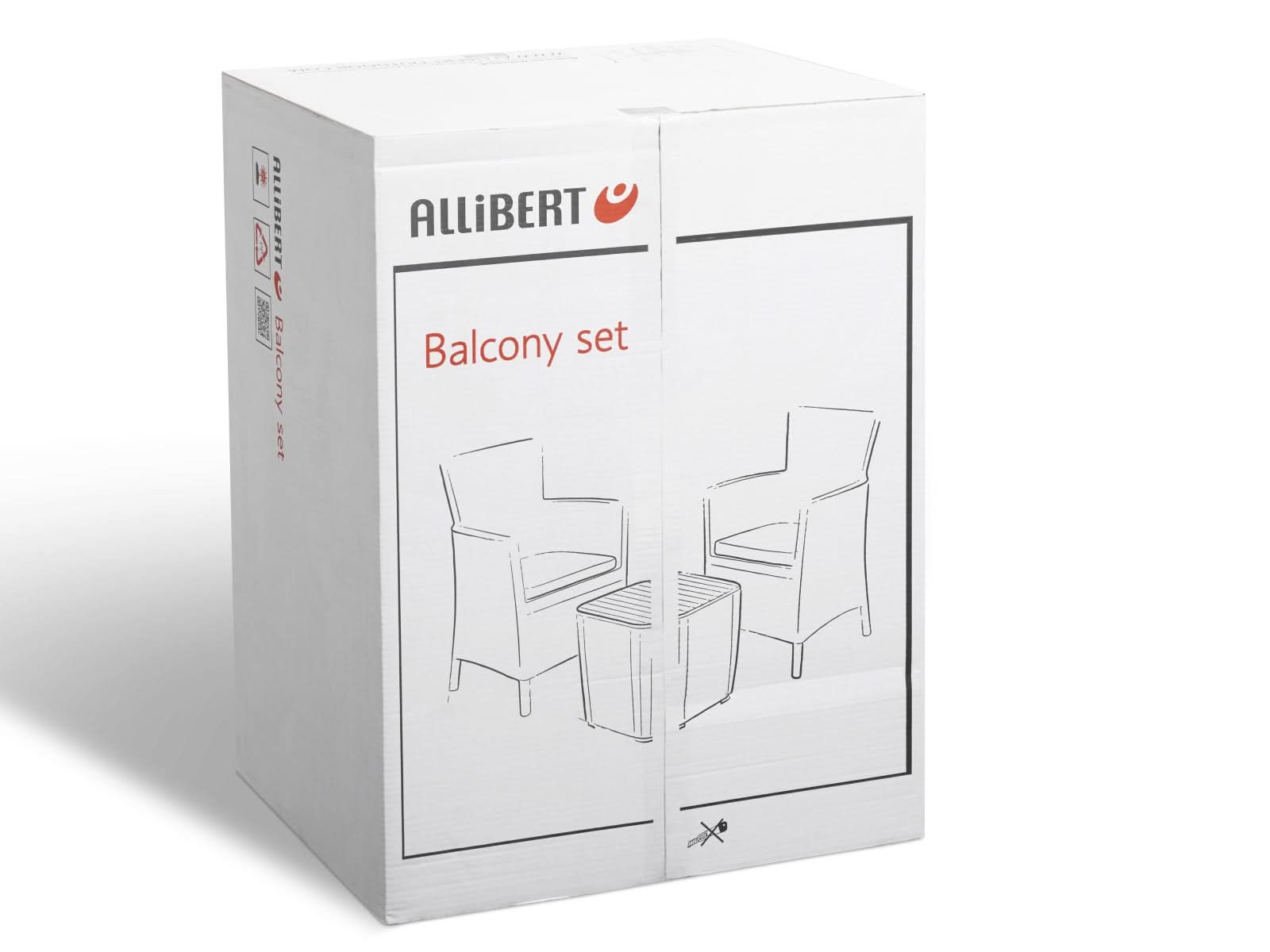 Sillon Auxiliar Iowa Set x2 + Mesa Auxiliar