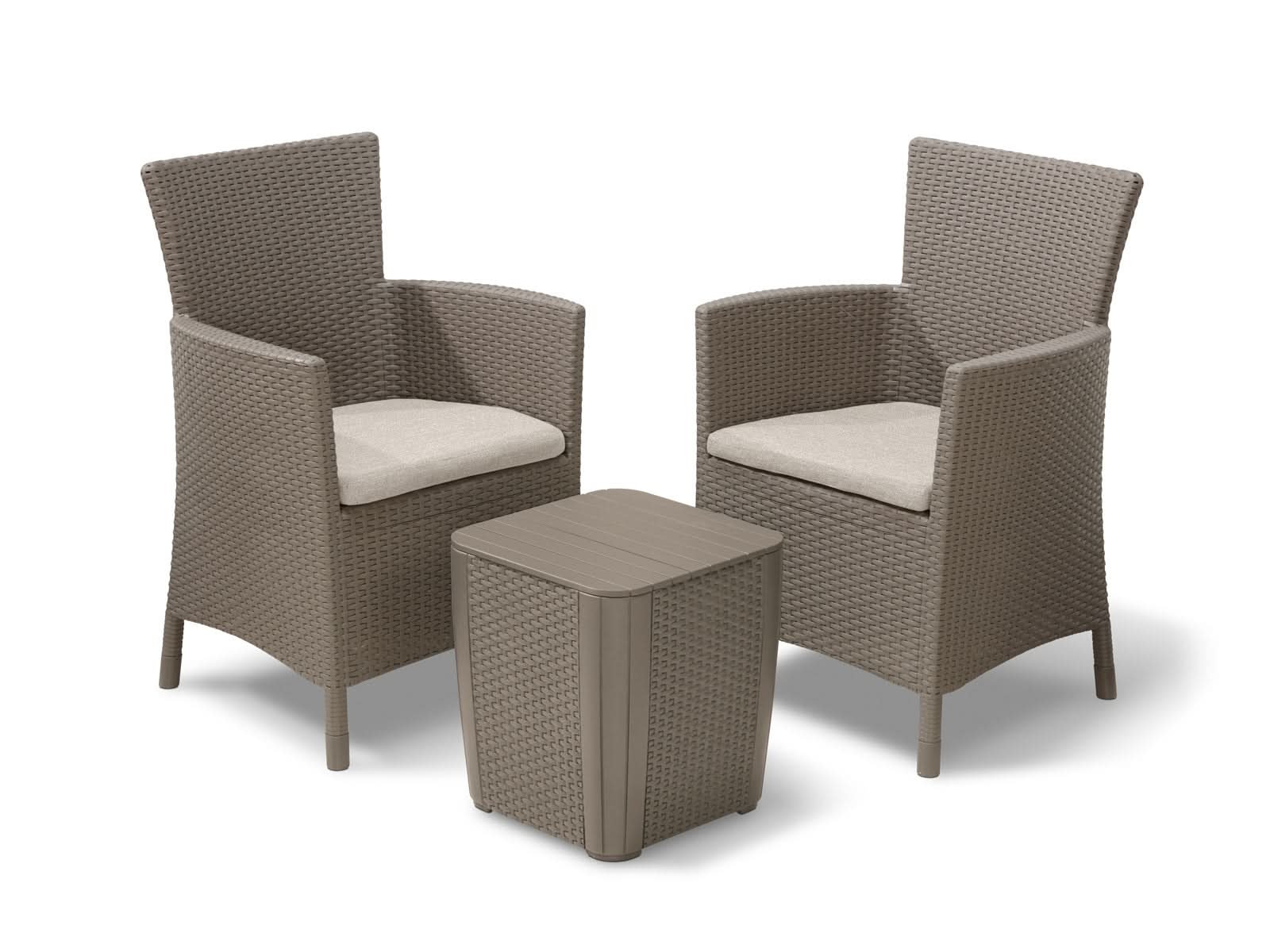 Sillon Auxiliar Iowa Set x2 + Mesa Auxiliar