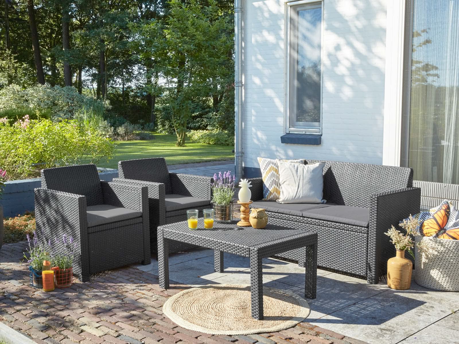 Sala Merano Outdoor 4P #Color_LightGrey"8915"