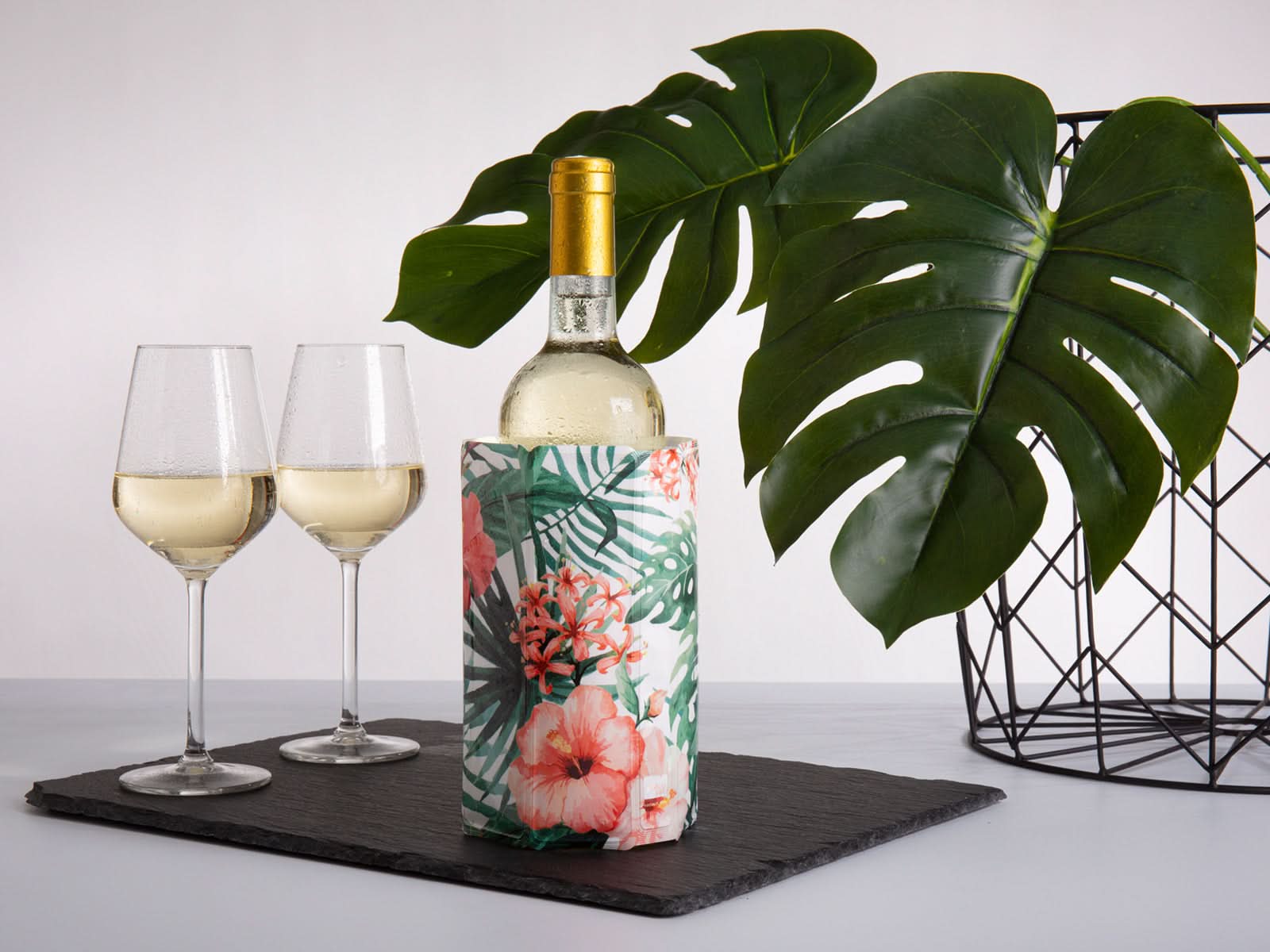 Enfriador Activo de Vino Estilo Botanico Vacu Vin