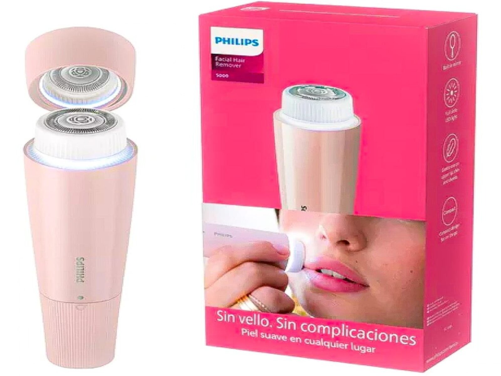 Depilador Facial Femenino Philips