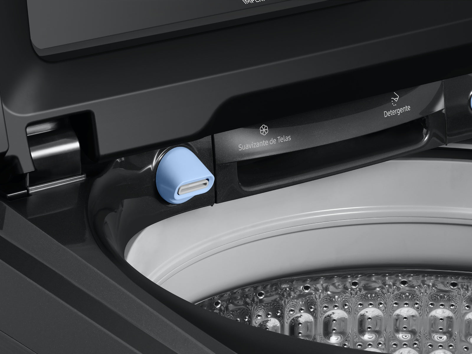 Lavadora De Ropa Automatica Negro 26Kg Samsung