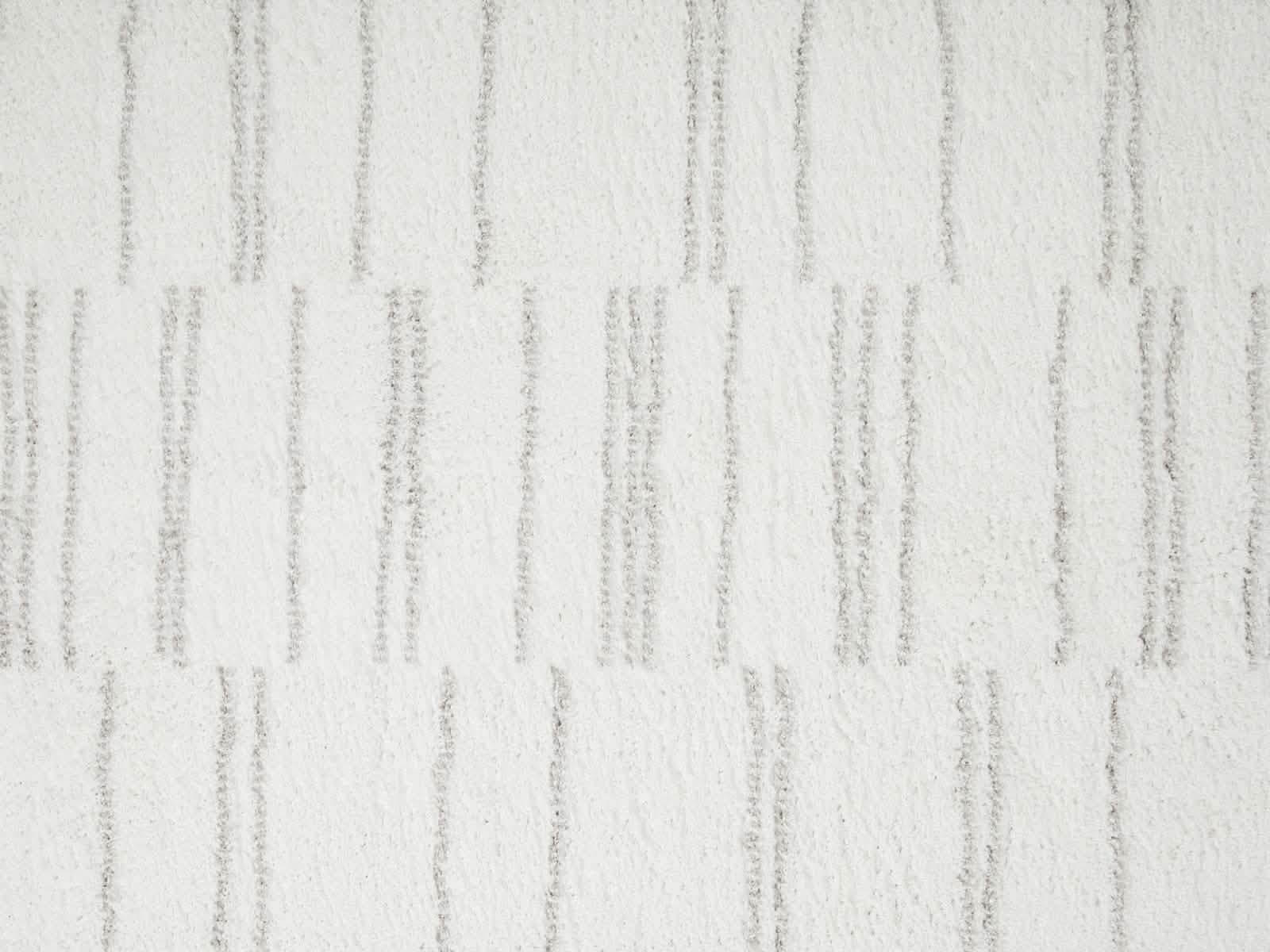 Alfombra Texturizada C/Blanco y Gris