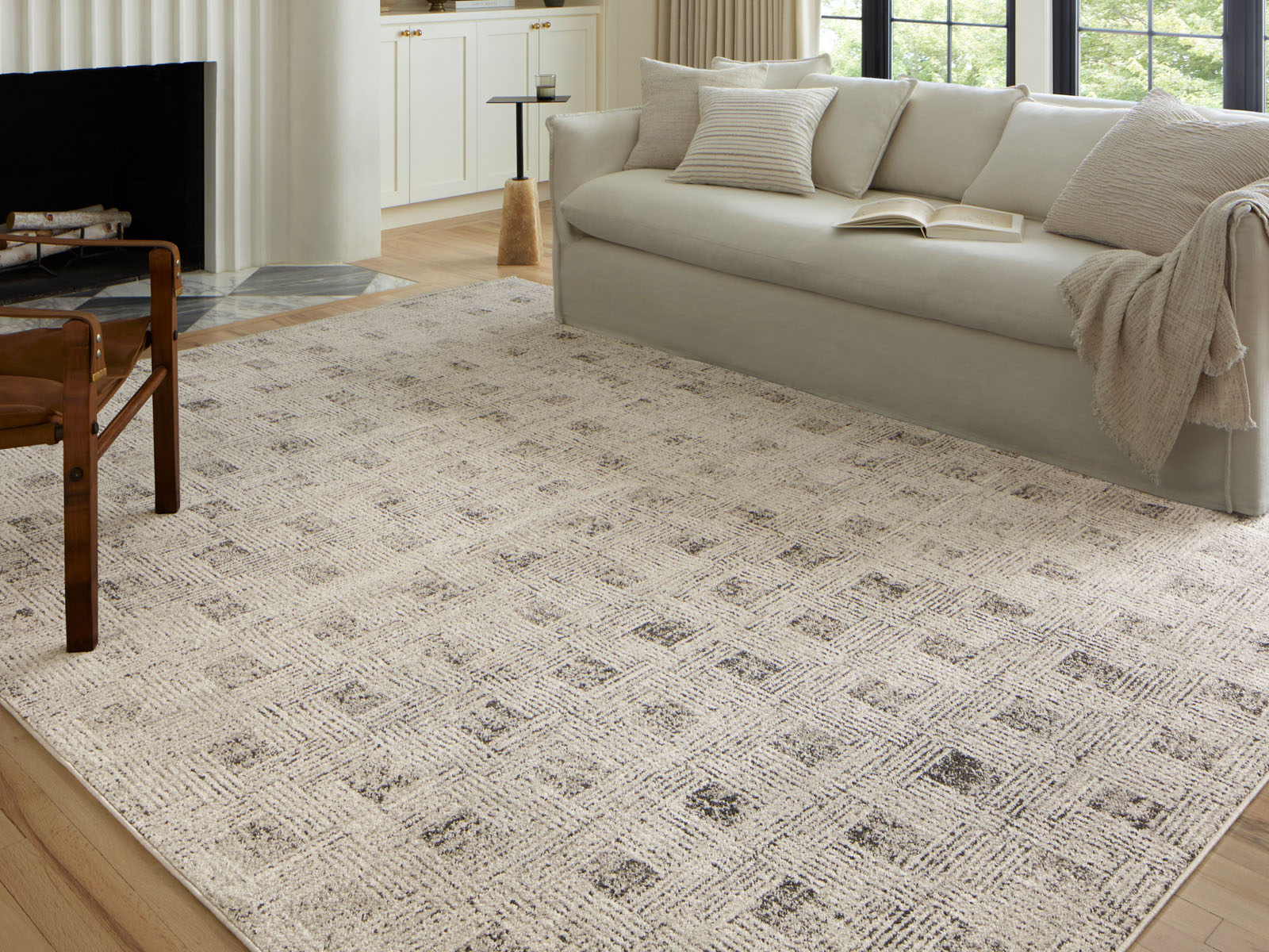 Alfombra Texturizada C/Gris