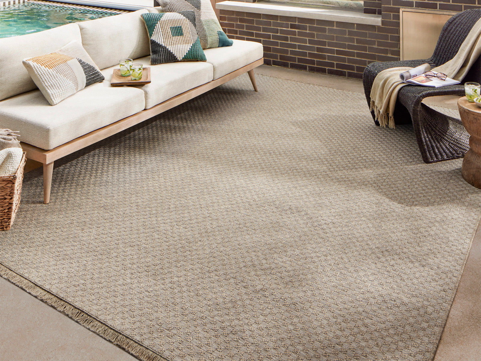 Alfombra Outdoor Terrasse Natural