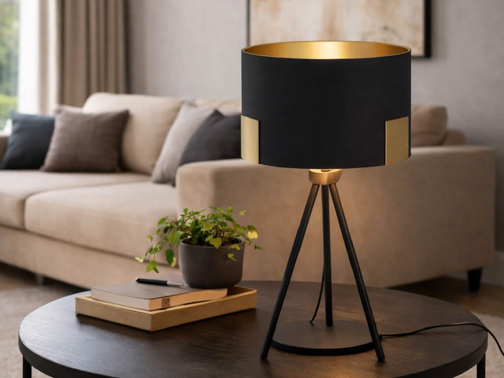 Lampara de Mesa Tortola Eglo