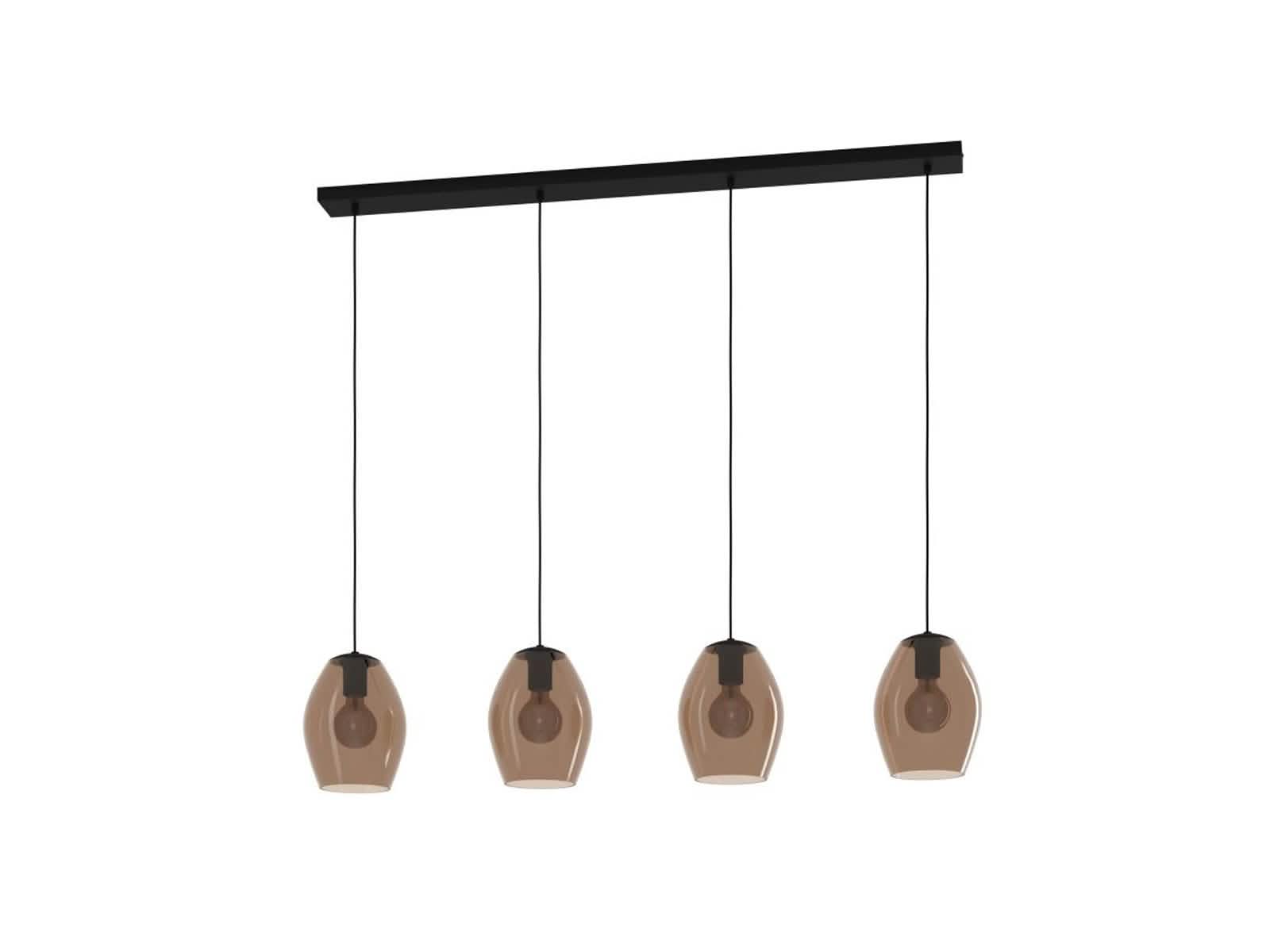 Lampara de Techo Cuadruple Estanys Eglo