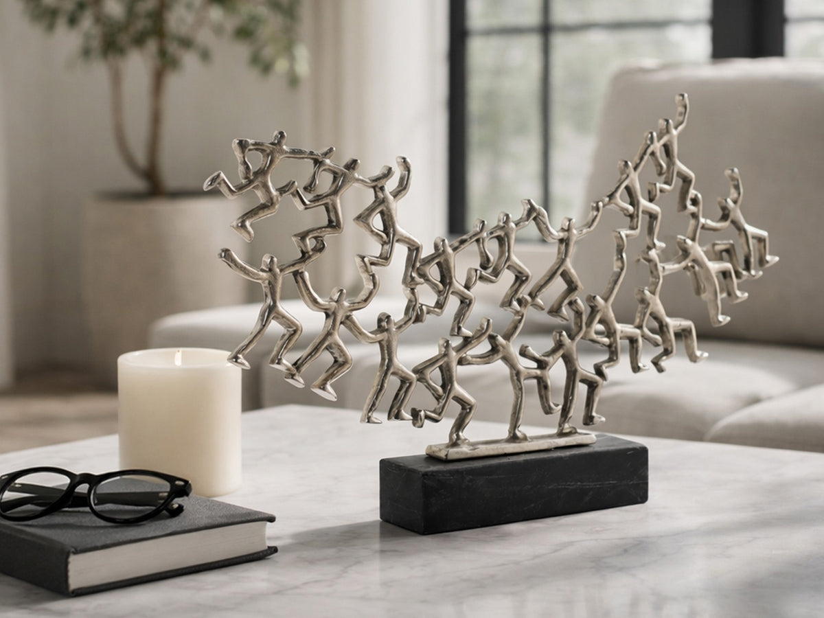 Escultura Party Boys Silver