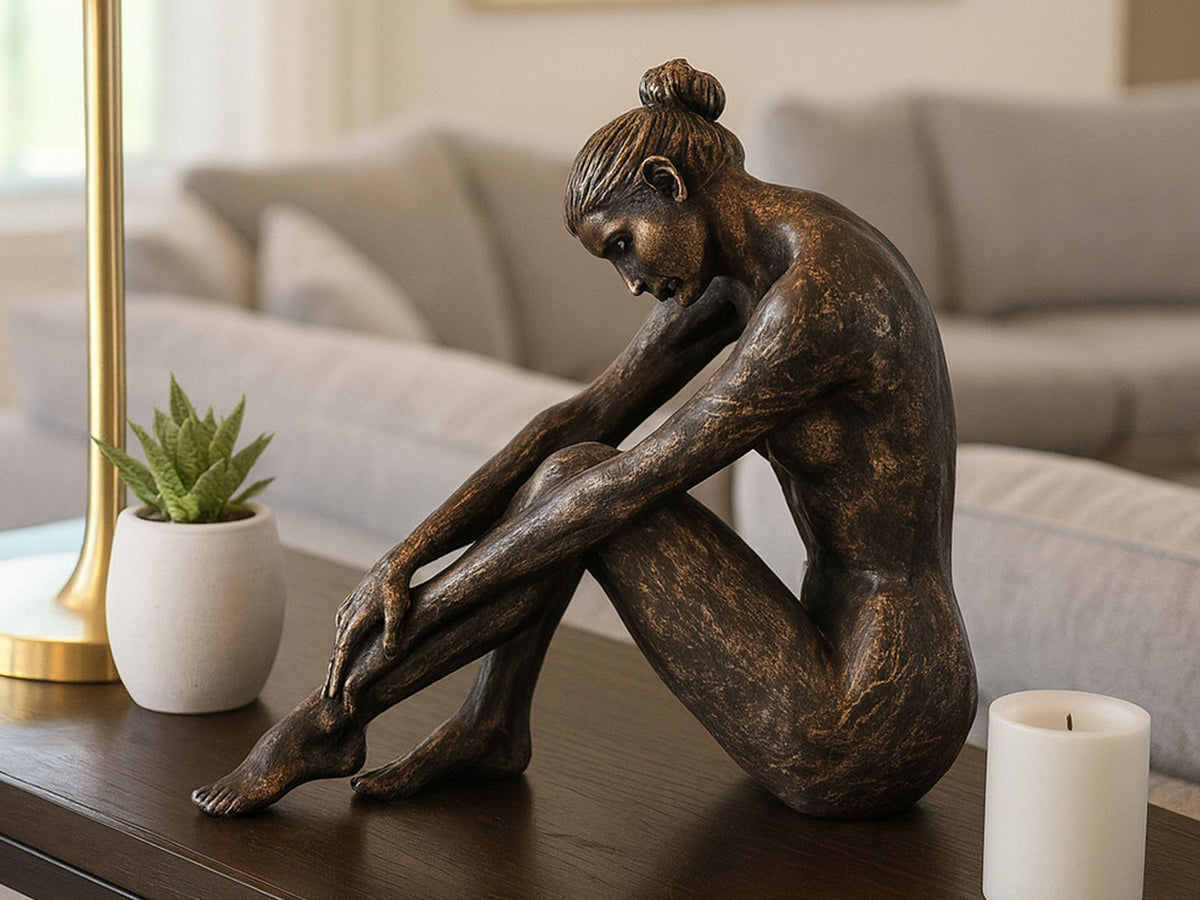 Figura Bailarina Bronce