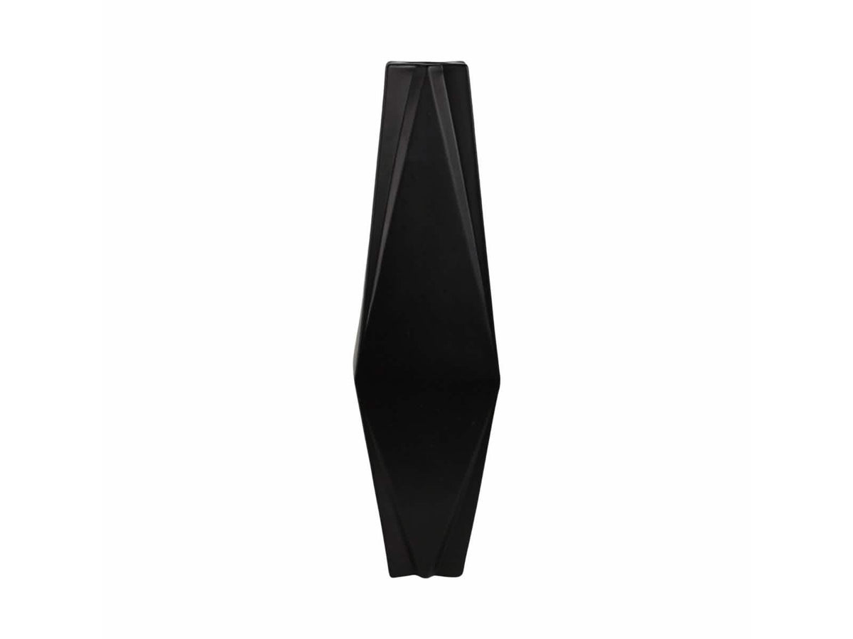 Jarrón Bonney 26" Cerámica Negro