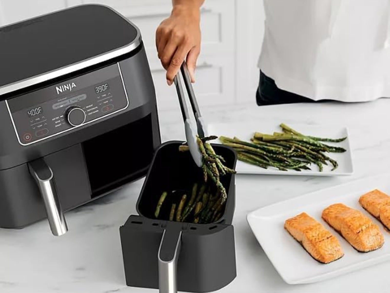 Freidora Dos Canastas 8 Litros Ninja