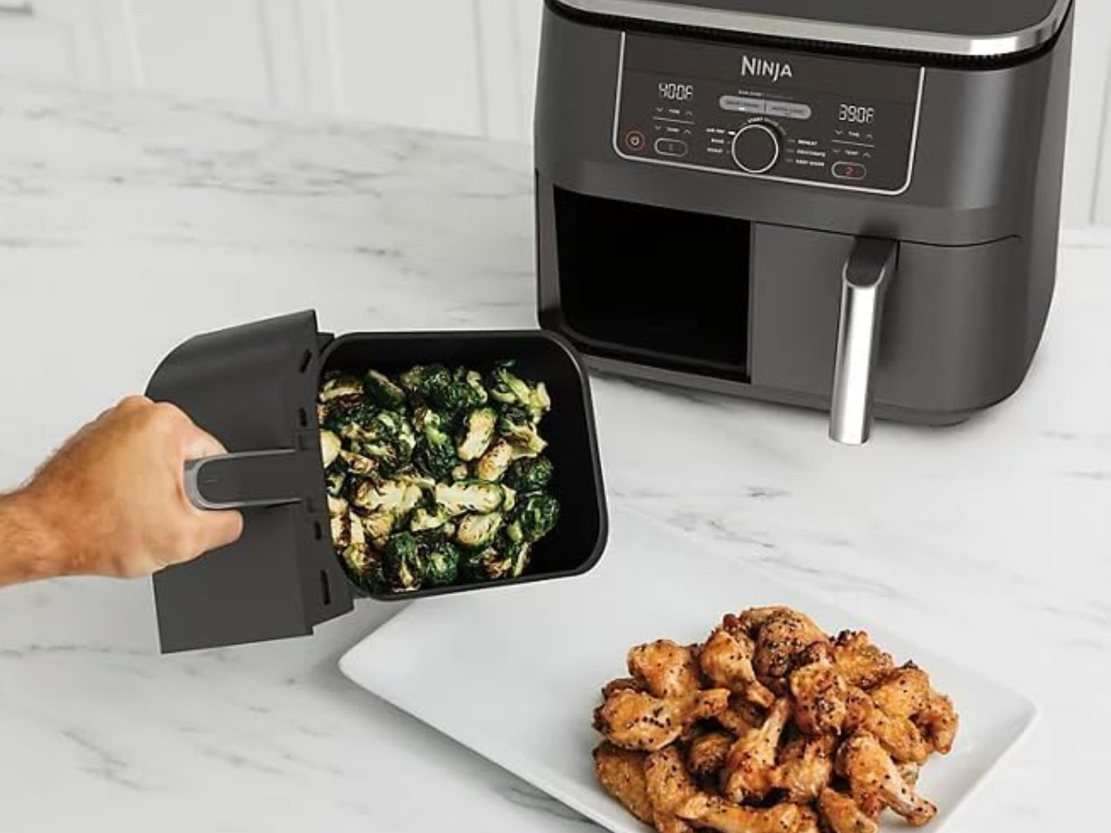 Freidora Dos Canastas 8 Litros Ninja