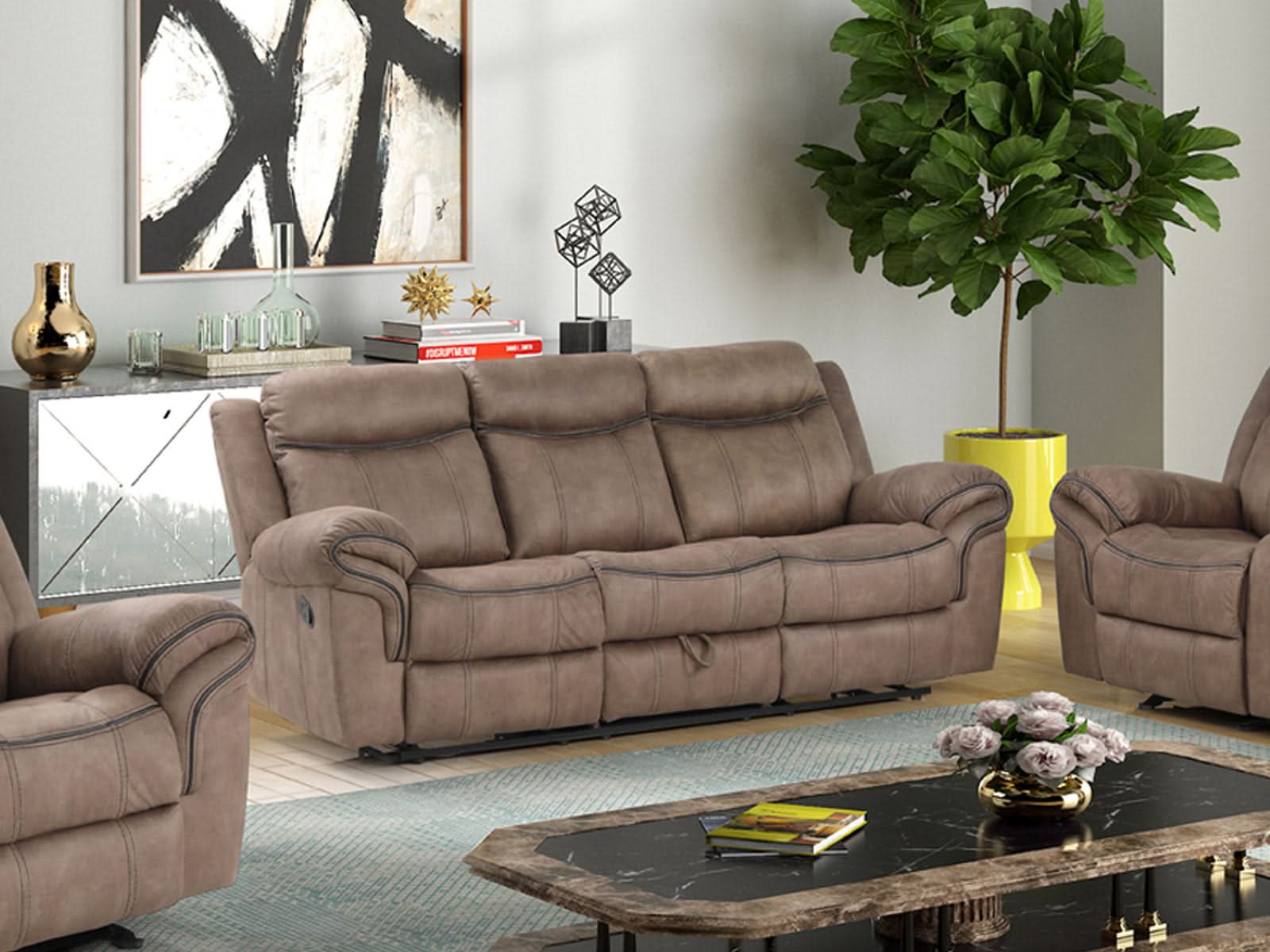Sofa Tr Sorrento #Color_Tan"2168"