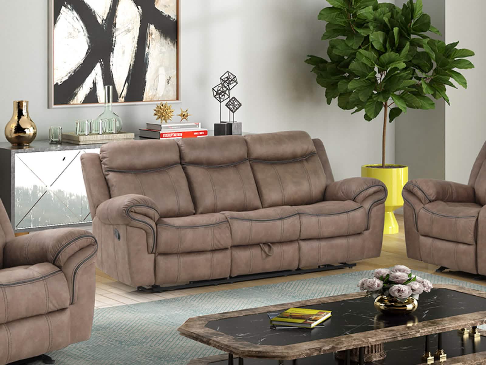 Sofa Tr Sorrento #Color_Tan"2168"