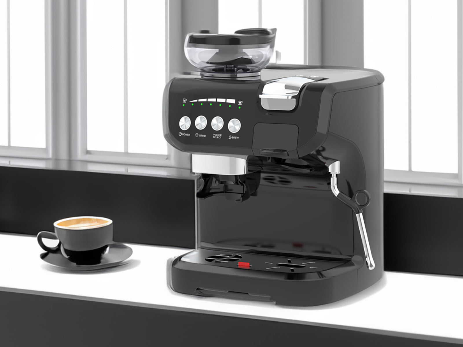 Cafetera Multiformato Delizia Semi-Profesional Baccio