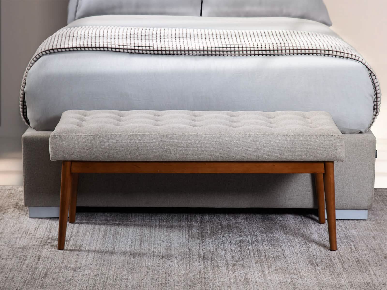 Banco Pie Cama Alabama Miel