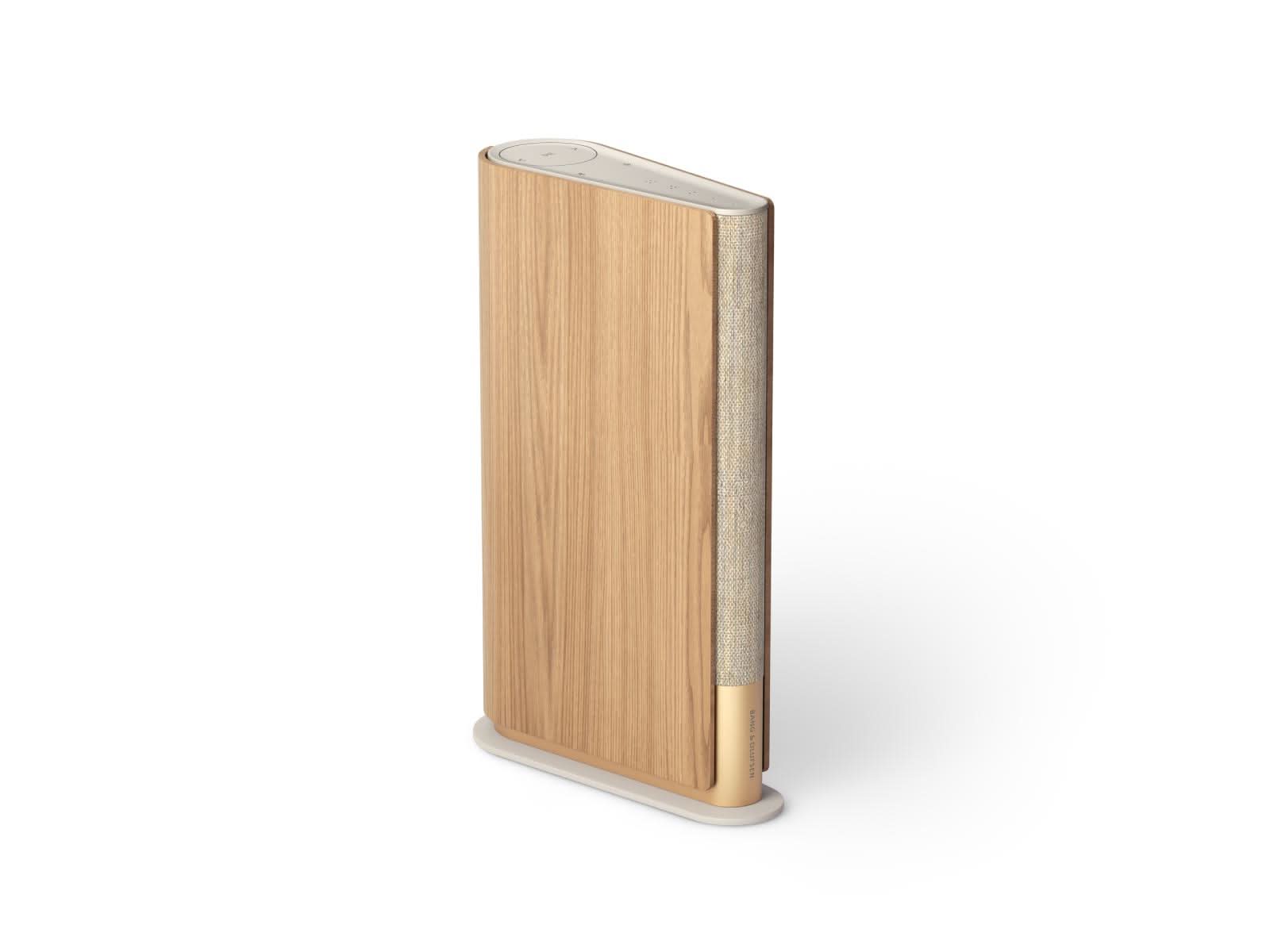 Parlante WIFI Beosound Emerge Gold Tone Light Oak B&O
