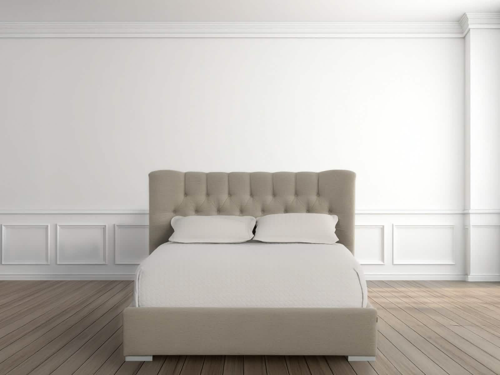 Cama Martini Basso Fog Capitoneada