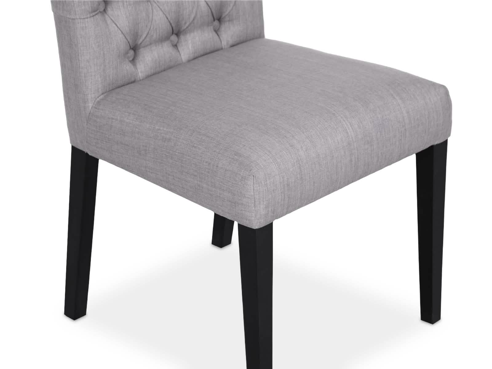 Silla Martini Capitoneada C/Negro #Color_LightGrey"T42900"