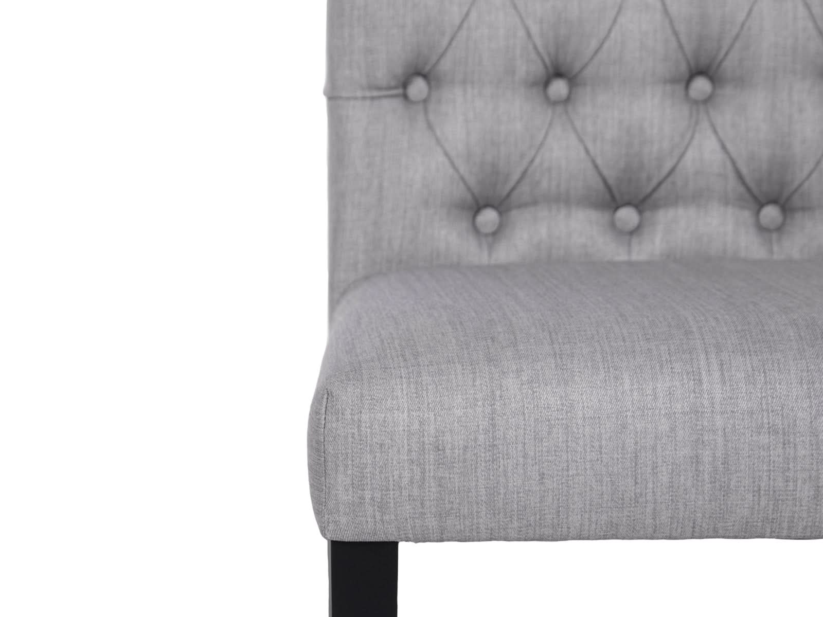 Silla Martini Capitoneada C/Negro #Color_LightGrey"T42900"